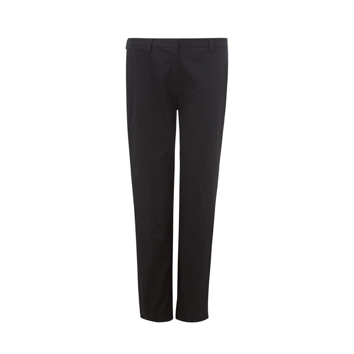 Lardini Italian Elegance Cotton Black Trousers