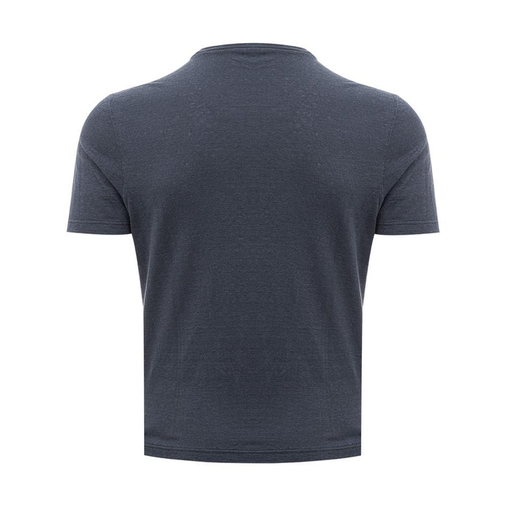 Gran Sasso Elegant Gray Cotton T-Shirt