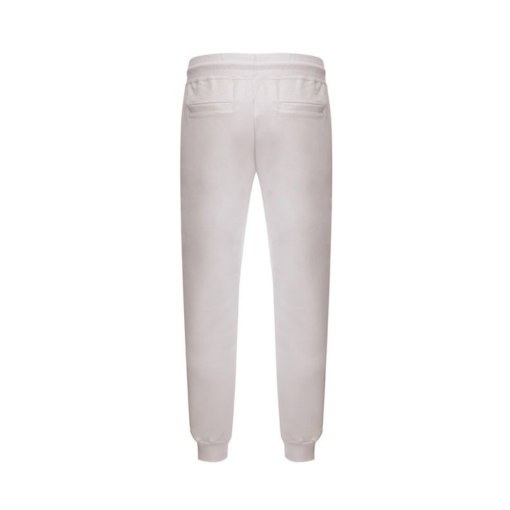 GCDS Elevate Your Wardrobe with Chic White Cotton Pants