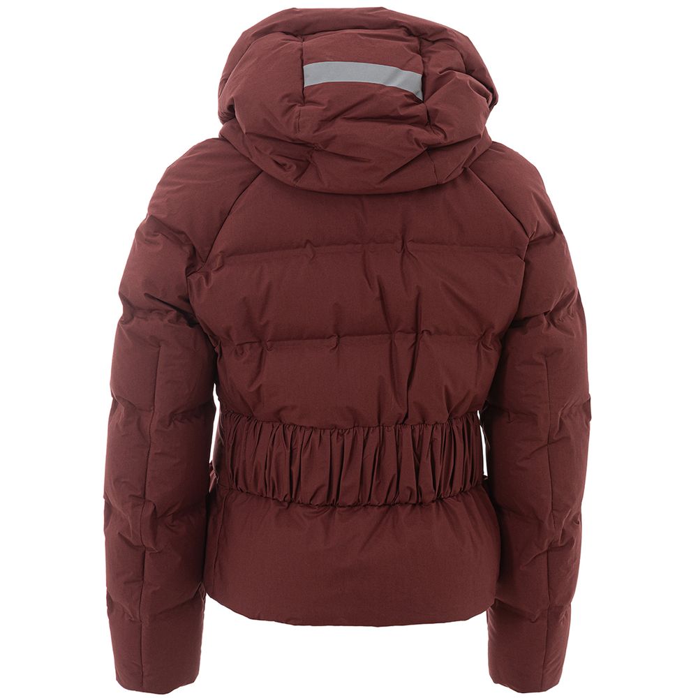 Peuterey Elegant Bordeaux Cotton Jacket for Women