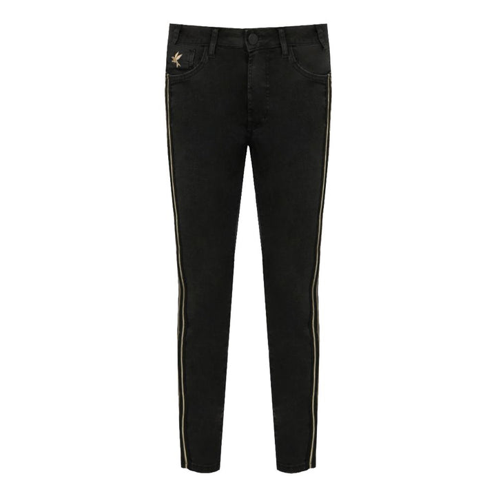 One Teaspoon Black Cotton Jeans & Pant