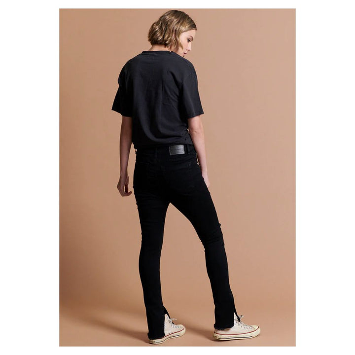 One Teaspoon Black Cotton Jeans & Pant