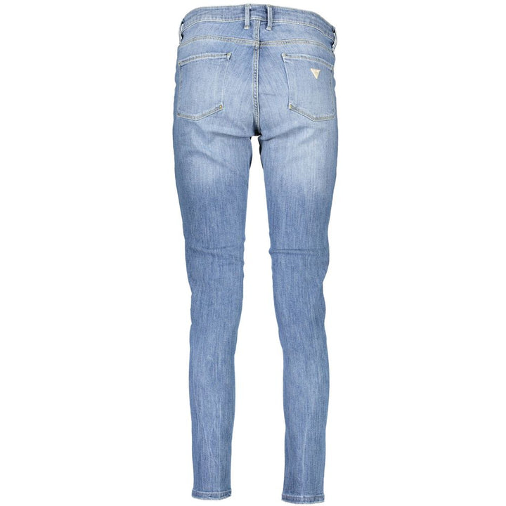 Guess Jeans Ultra Skinny Mid-Rise Light Blue Denim