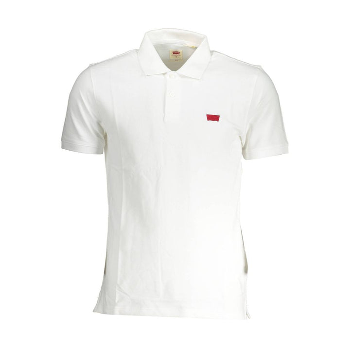 Levi's Chic Slim-Fit White Cotton Polo