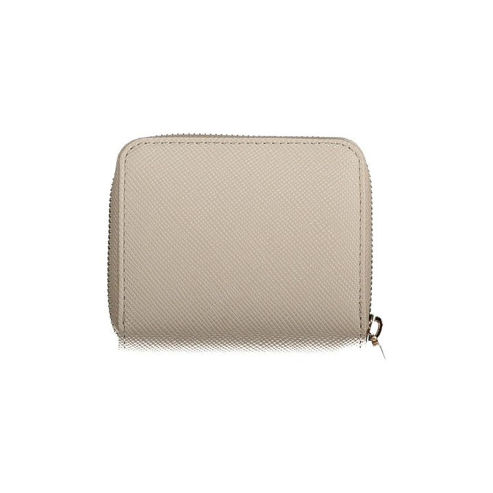 Guess Jeans Beige Polyethylene Wallet