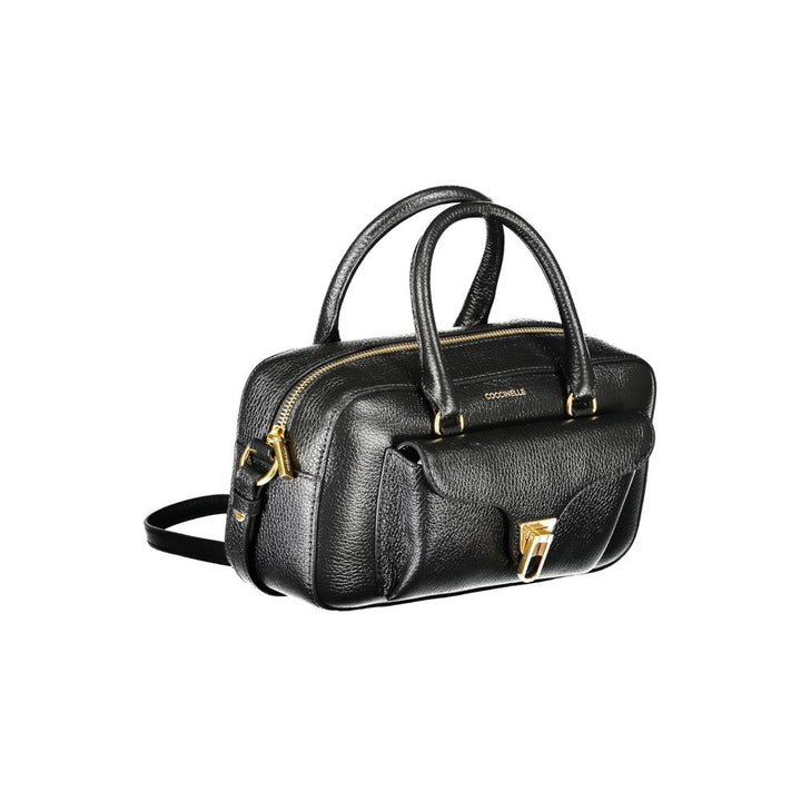 Coccinelle Black Leather Handbag