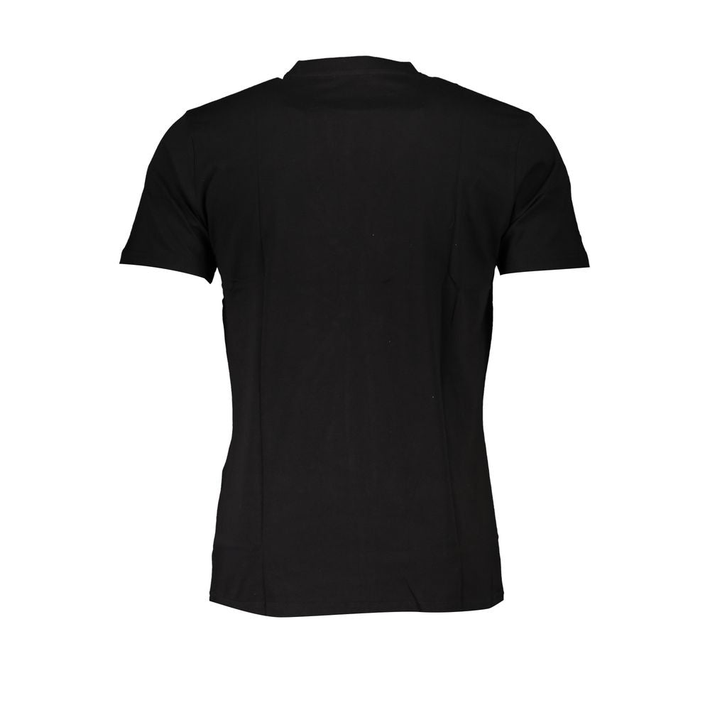 Cavalli Class Black Cotton T-Shirt