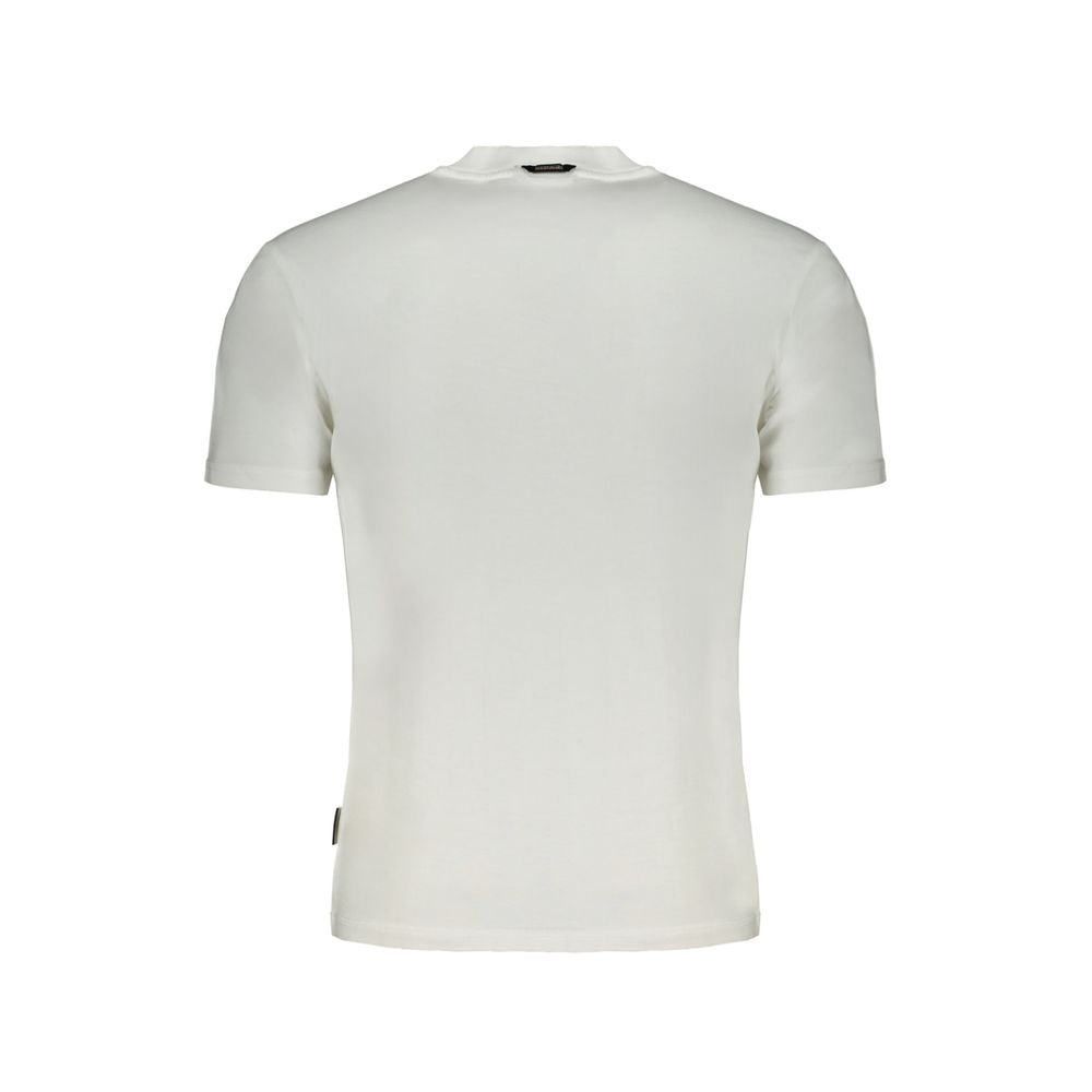 Napapijri White Cotton T-Shirt