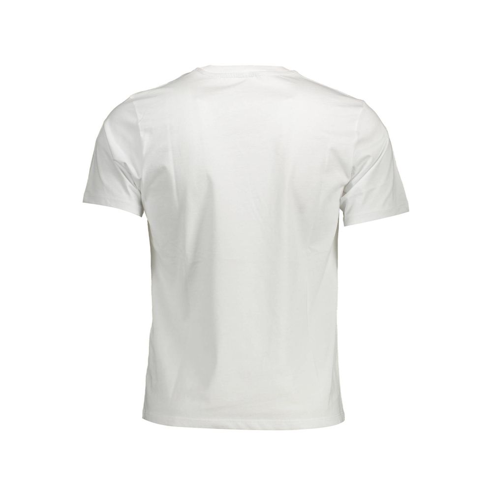 North Sails Elegant White Round Neck Cotton Tee