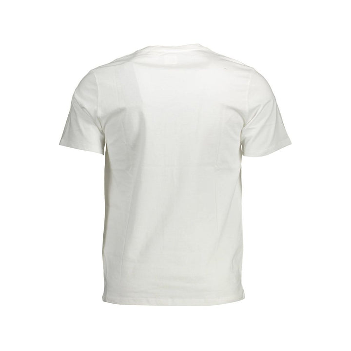 Levi's Classic V-Neck White Cotton Tee