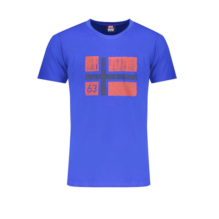 Norway 1963 Blue Cotton T-Shirt