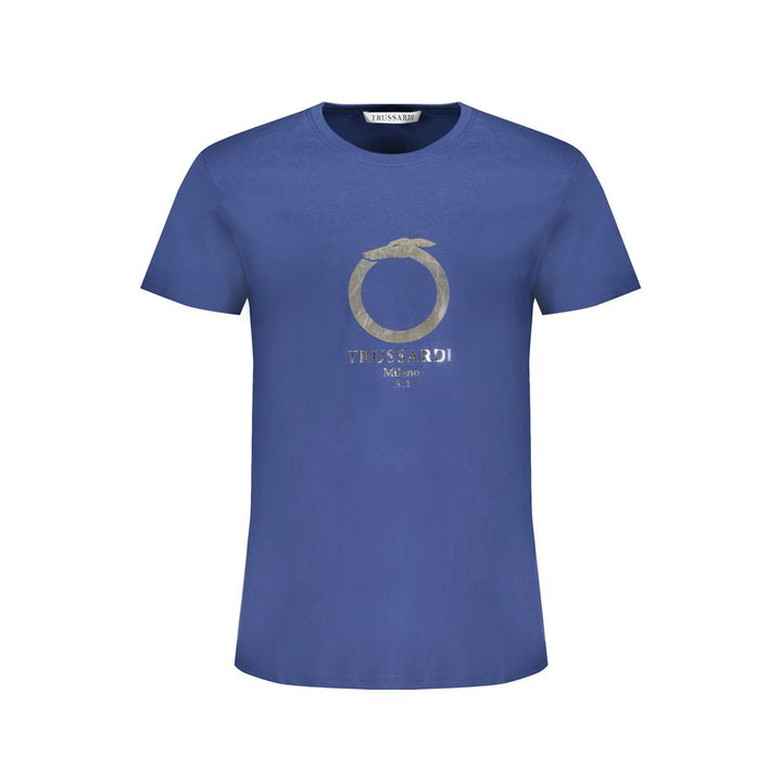 Trussardi Blue Cotton T-Shirt