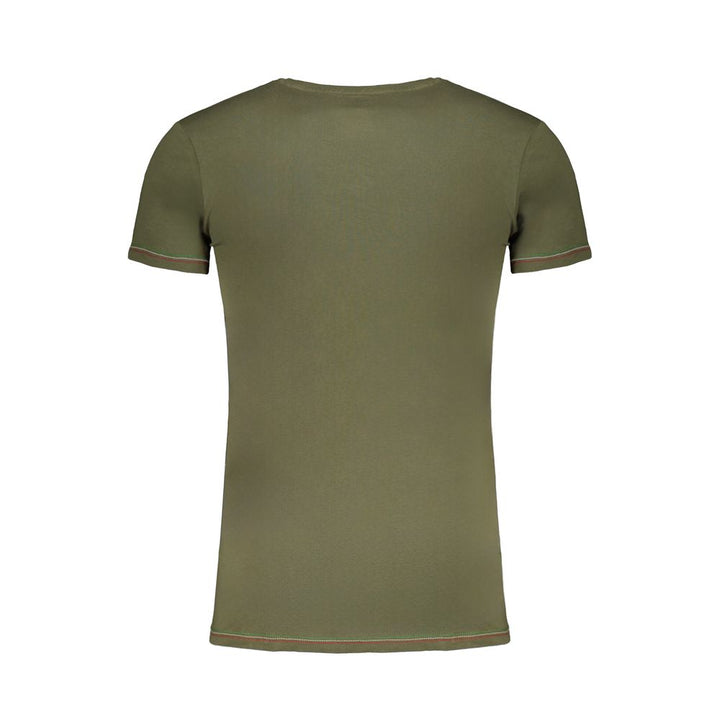 Aeronautica Militare Green Cotton T-Shirt