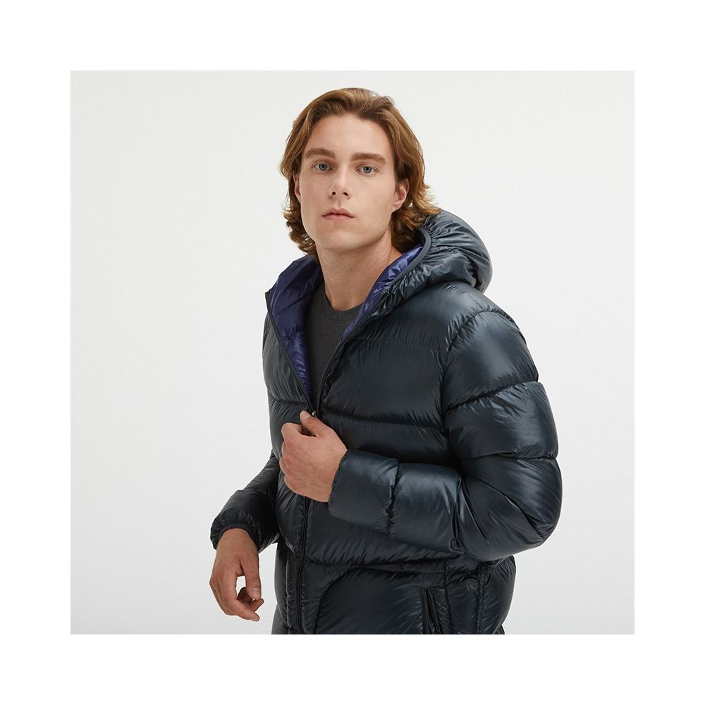 Centogrammi Gray Nylon Men Jacket