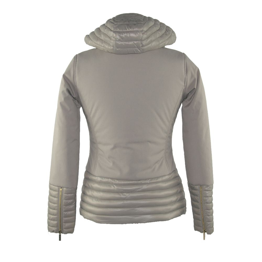 Maison Espin Champagne Elegance: Sleek Down Jacket