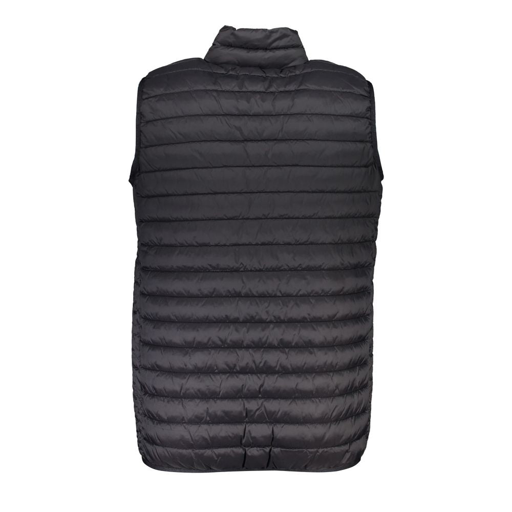 North Sails Sleek Sleeveless Black Zip Vest