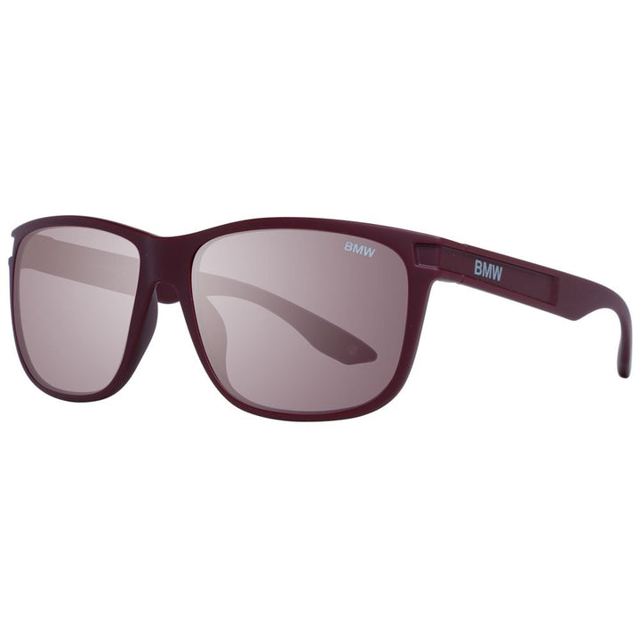 BMW Burgundy Men Sunglasses