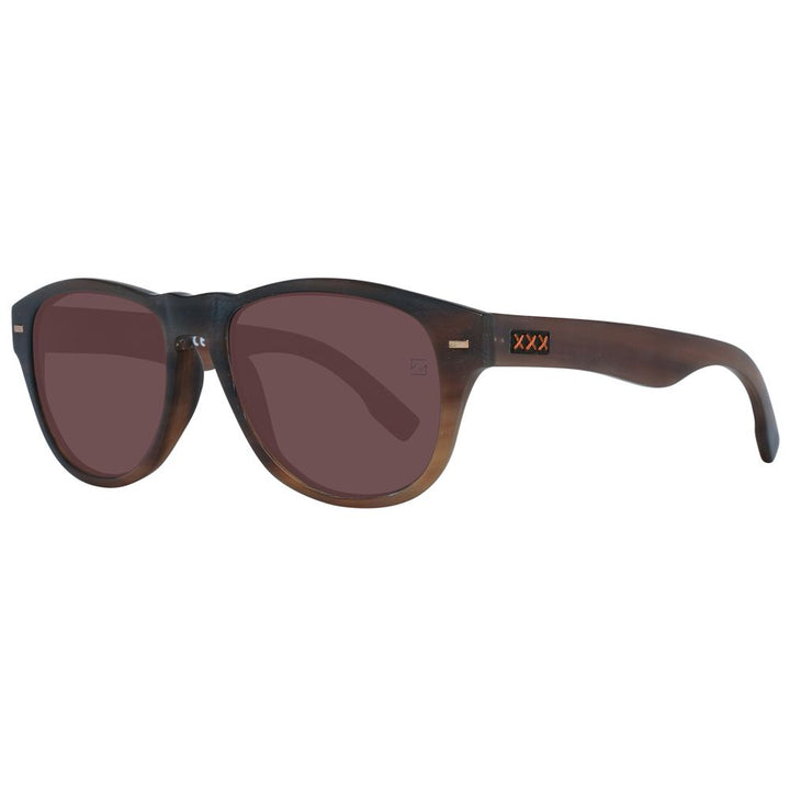 Zegna Couture Brown Men Sunglasses