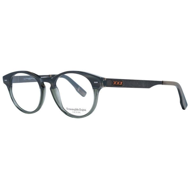 Zegna Couture Gray Men Optical Frames