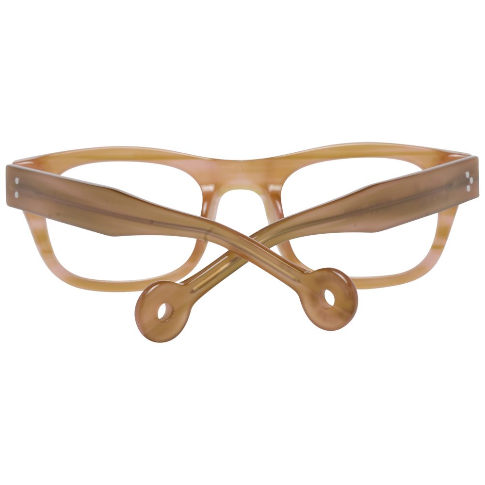 Hally & Son Brown Unisex Optical Frames