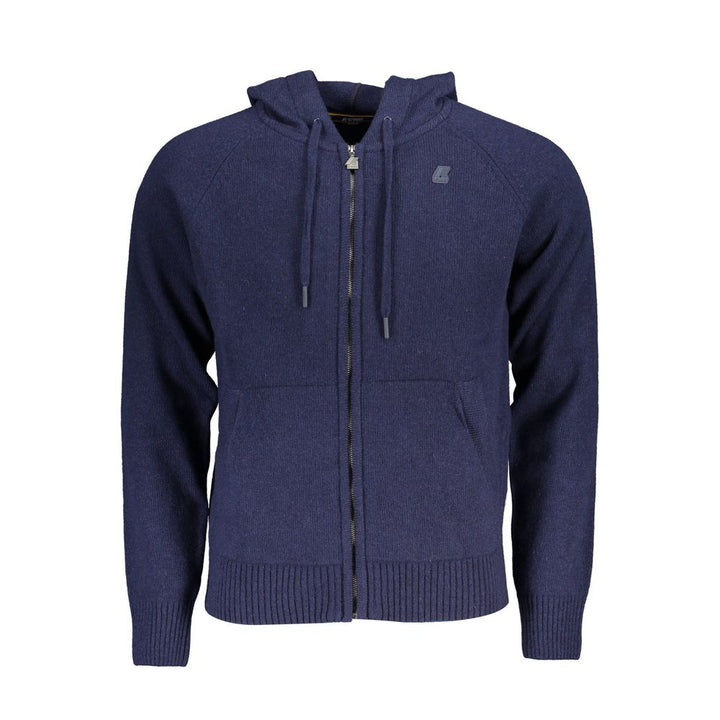 K-WAY Blue Wool Sweater