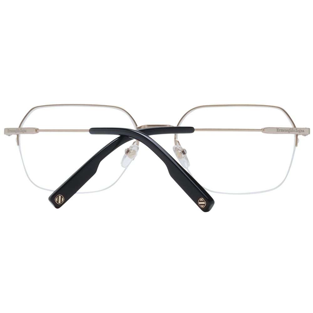 Ermenegildo Zegna Silver Men Optical Frames