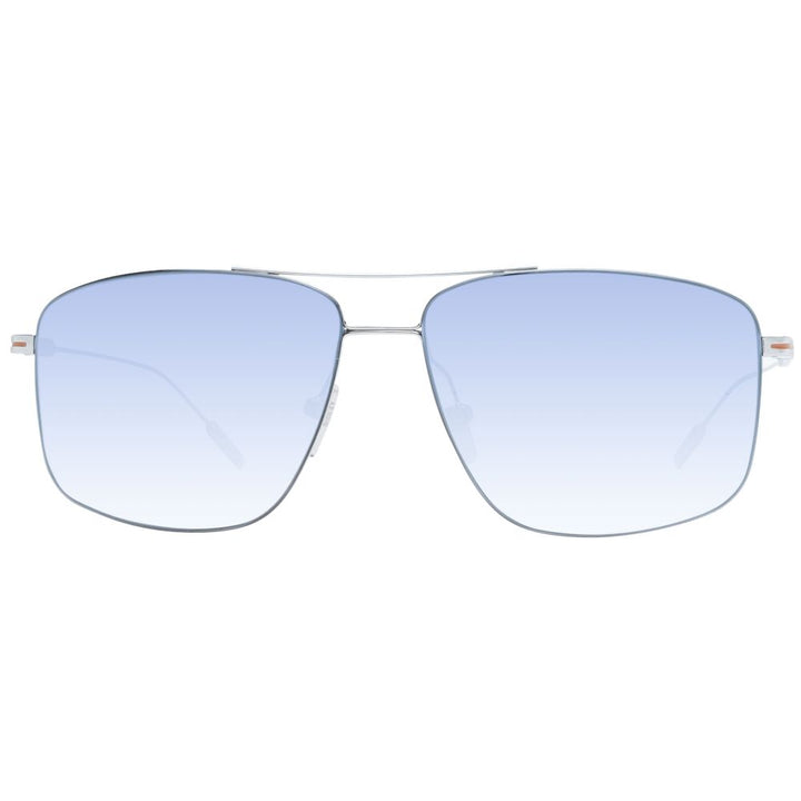 Ermenegildo Zegna Gray Men Sunglasses