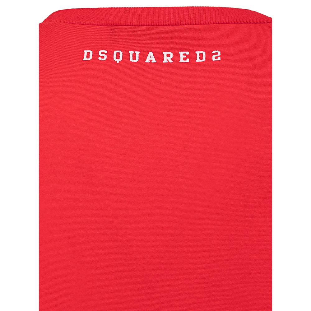 Dsquared² Red Cotton T-Shirt