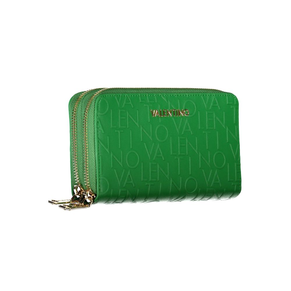 Valentino Bags Green Polyethylene Wallet