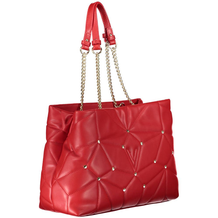 Valentino Bags Red Polyethylene Handbag