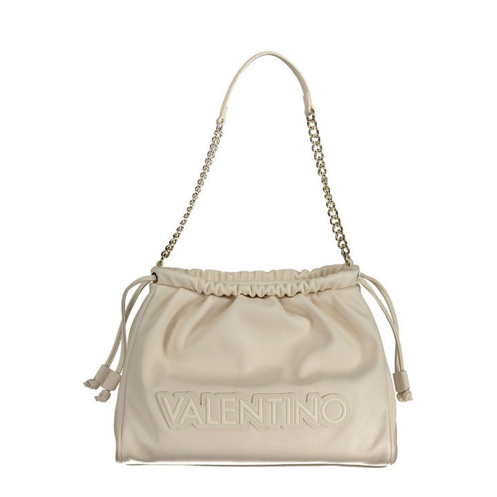 Valentino Bags Beige Polyethylene Handbag