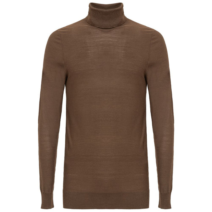 Brioni Brown Cashmere Sweater