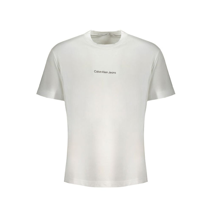 Calvin Klein White Cotton T-Shirt