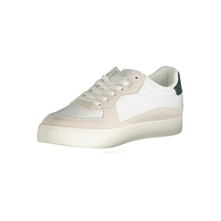 Calvin Klein White Polyester Sneaker