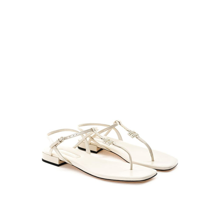 Miu Miu Beige Vernice Sandal