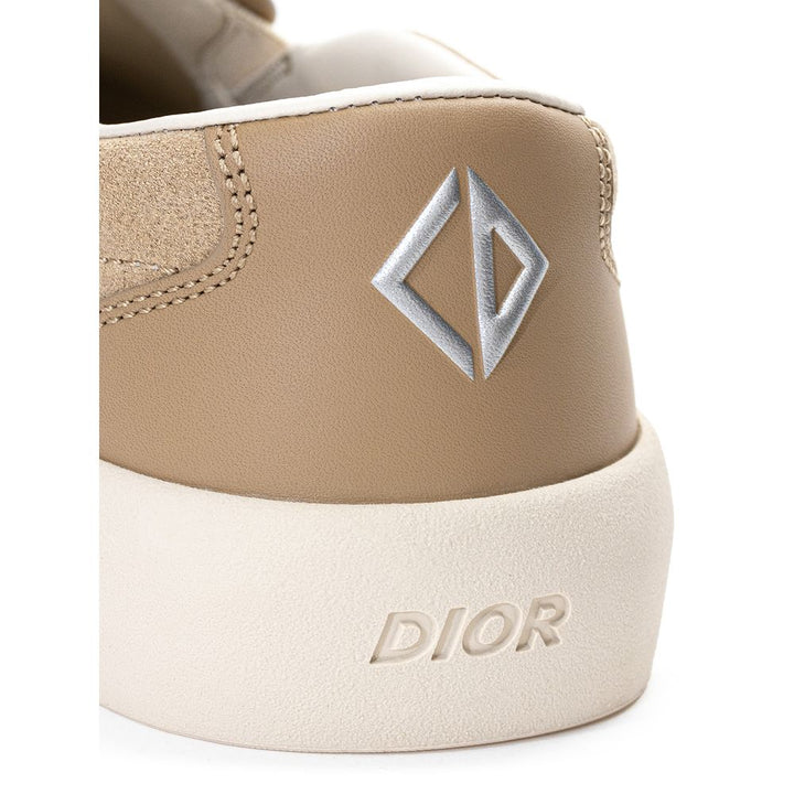 Dior Beige Leather Sneaker