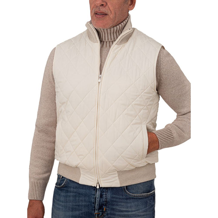 Gran Sasso White Wool Jacket