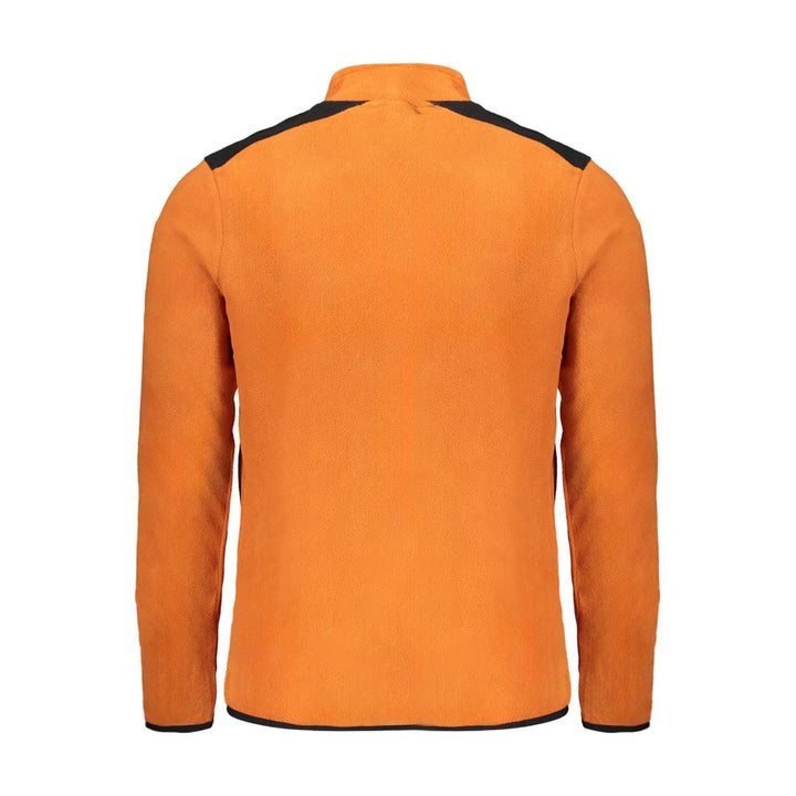 Norway 1963 Orange Polyester Men Sweater