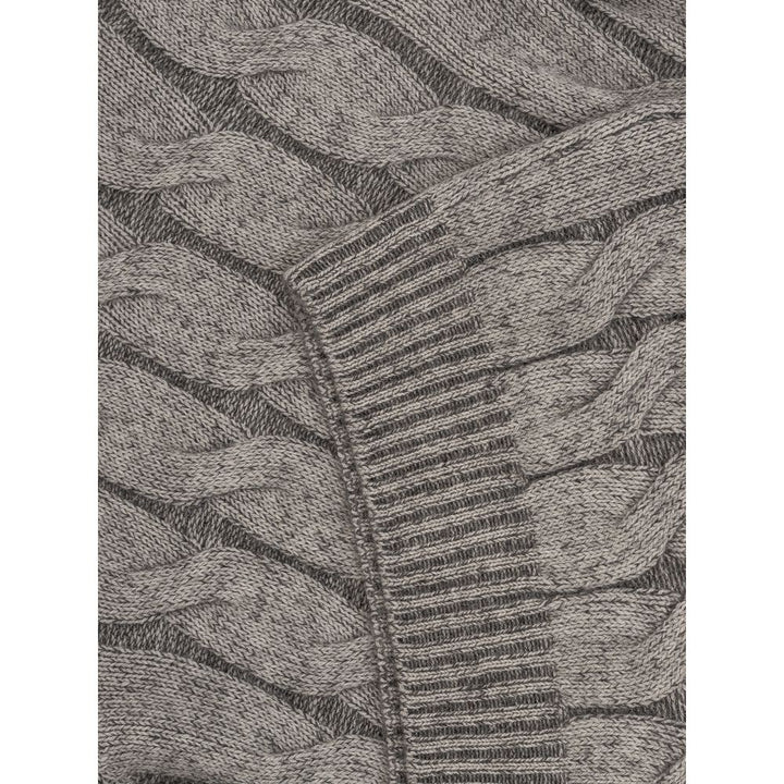 Gran Sasso Gray Cashemere Sweater