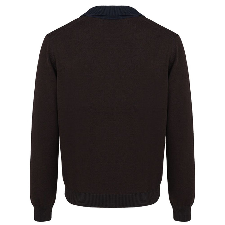 Gran Sasso Brown Wool Sweater