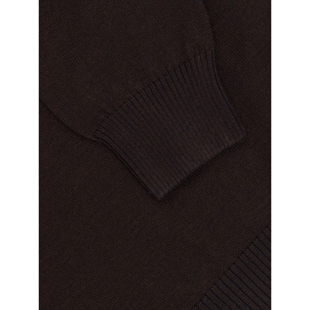 Gran Sasso Brown Wool Sweater