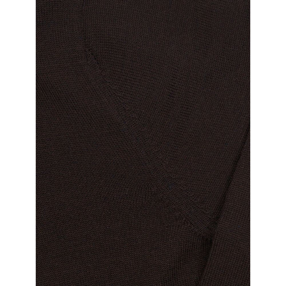 Gran Sasso Brown Wool Sweater