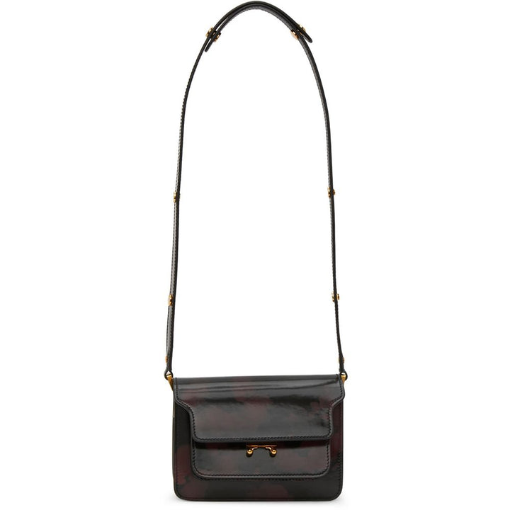 Marni Black Leather Crossbody Bag