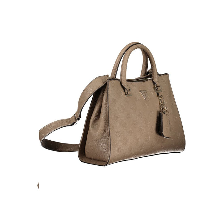 Guess Jeans Beige Polyethylene Handbag