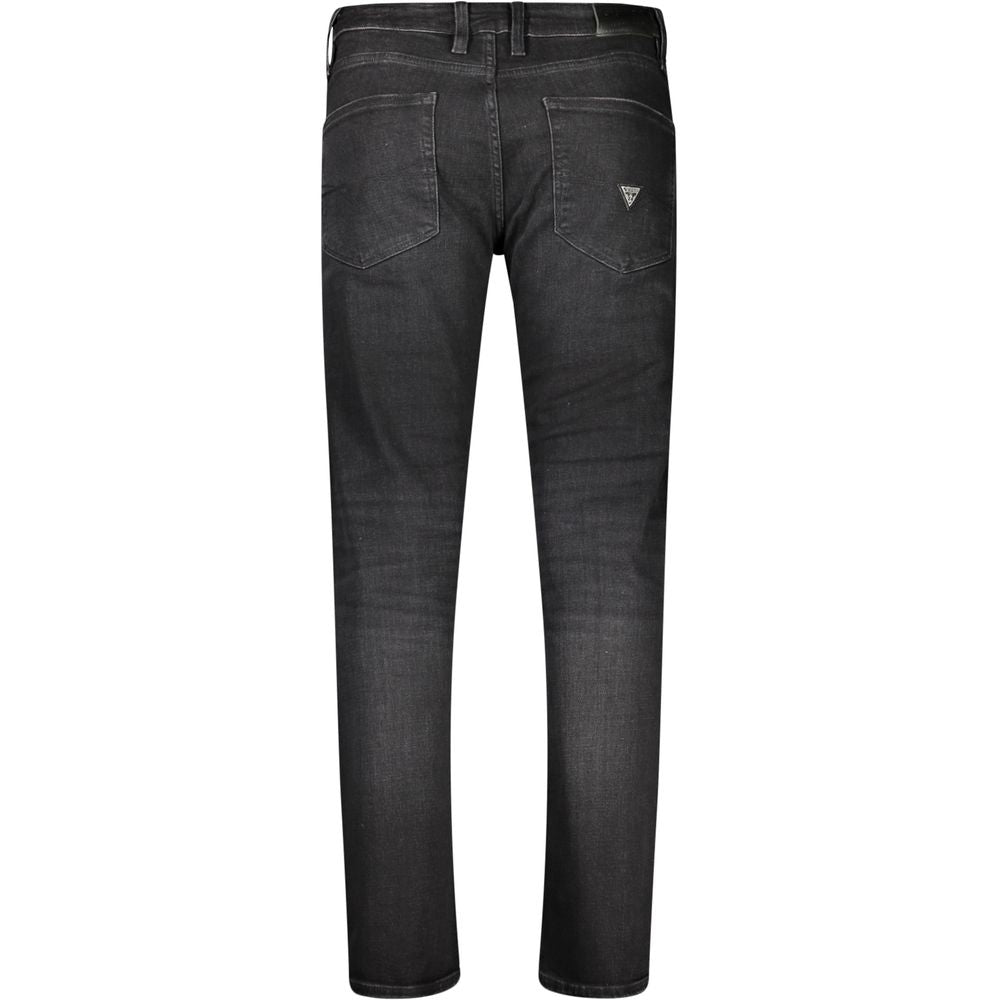 Guess Jeans Black Cotton Jeans & Pant