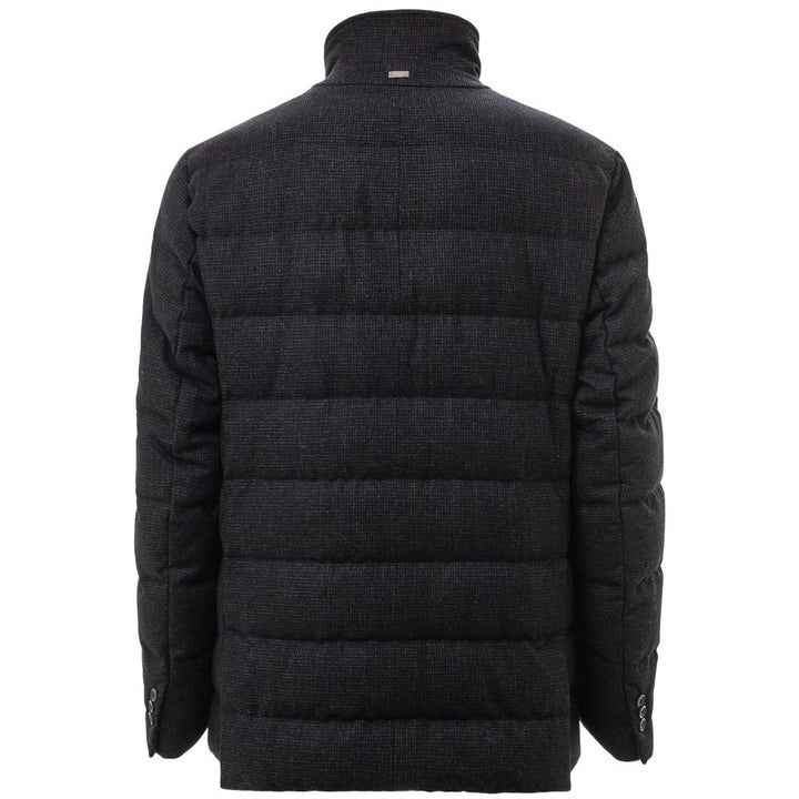 Herno Black Wool Jacket