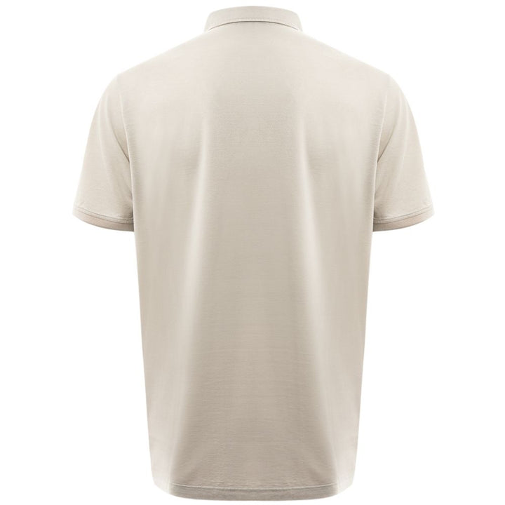 Loro Piana Gray Cotton Polo Shirt