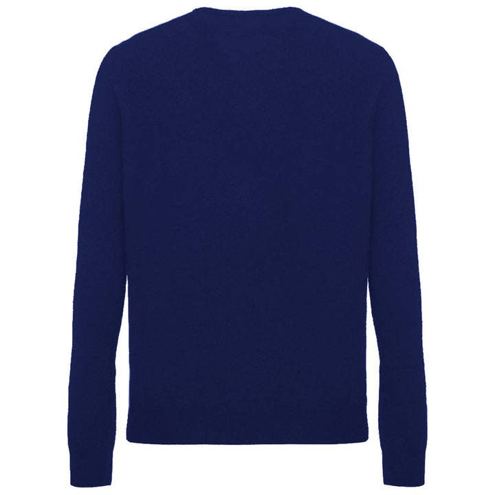 Malo Blue Cashmere Sweater