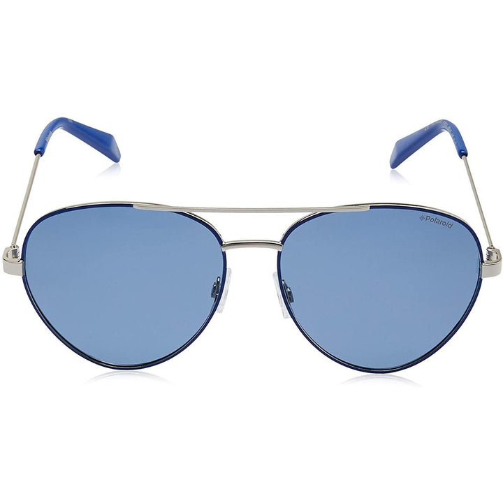 Polaroid Blue Metal Sunglasses