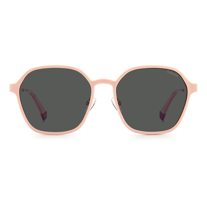 Polaroid Pink Metal Sunglasses